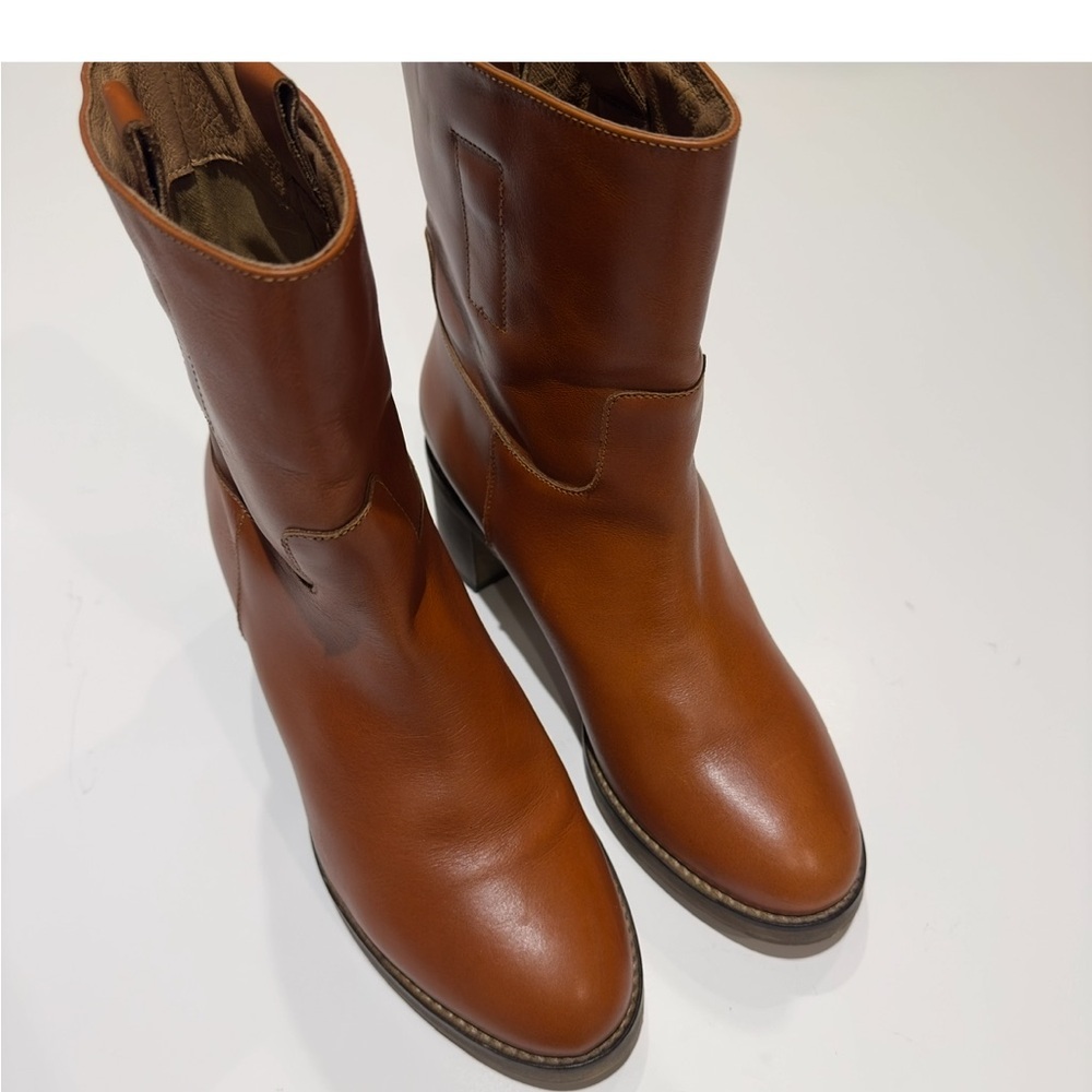 Free People Women's Tabby Bootie in Tusan Tan Cognac - Picture 2 of 7